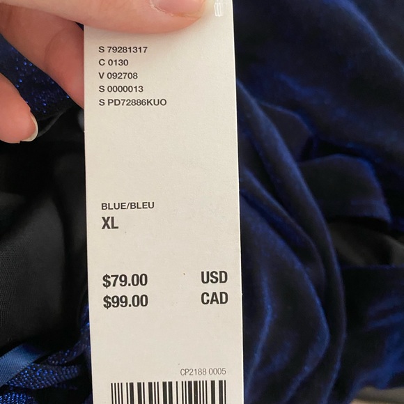 Urban Outfitters XL Rachel Sparkly Maxi Dress - Picture 3 of 8